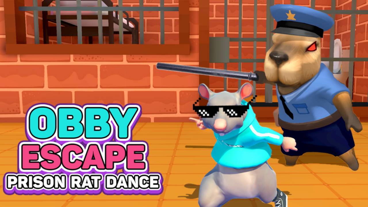 Obby Prison Escape Rat Dance