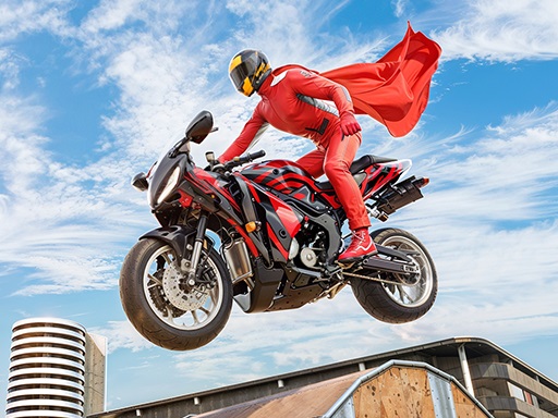 Super Hero Stunt 3D – Free Online Bike Stunt Game