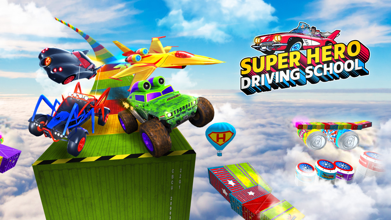 Super Hero Driving School – Free Online Super Heroes Game
