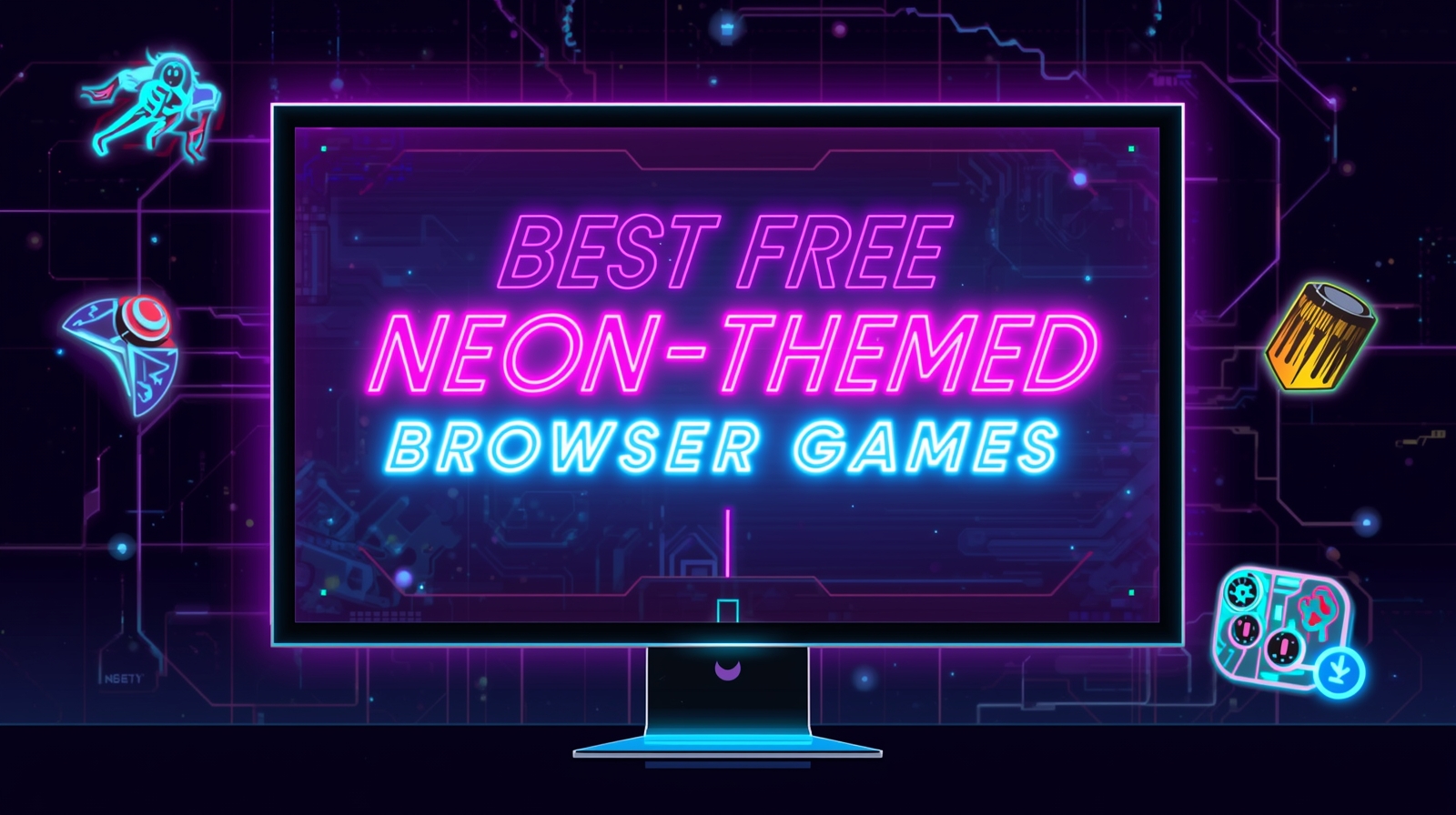 Best Free Neon-Themed Browser Games for 2025